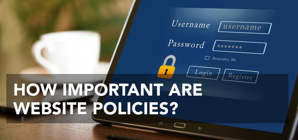 How important are website policies.